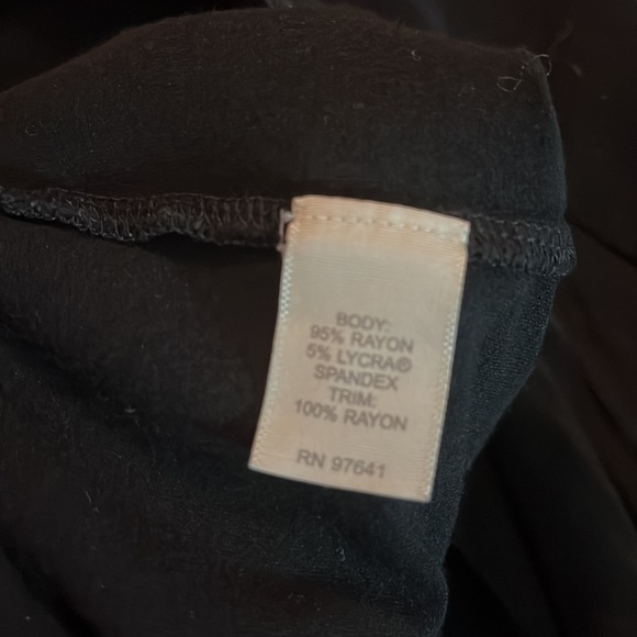 J JILL Size Medium Super Long MAXI SKIRT Trumpet Base Semi-Sheer Panels STRETCH - Picture 11 of 12